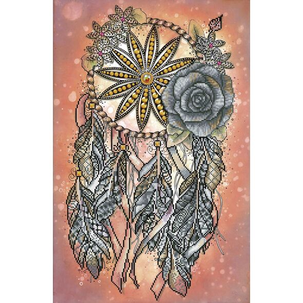 DIAMOND DOTZ Διαμαντένιο κέντημα Diamond Dotz Ονειροπαγίδα 55x80cm DD12057