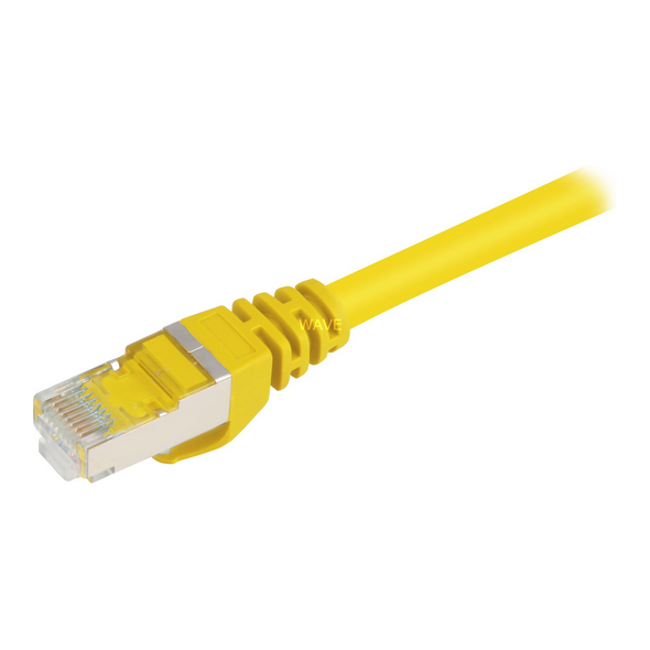 Sharkoon CAT 6 Patchcord SFTP Żółty 5M (4044951014804)