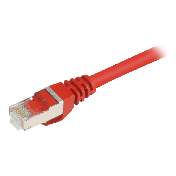 Sharkoon CAT 6 Patchcord SFTP Czerwony 3M (4044951014934)