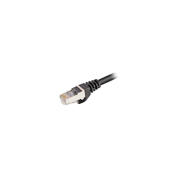 Sharkoon CAT 6 Patchcord SFTP Czarny 5M (4044951015016)
