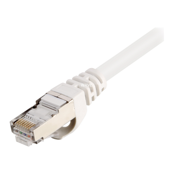 Sharkoon CAT 6 Patchcord SFTP Biały 0.5M (4044951015047)