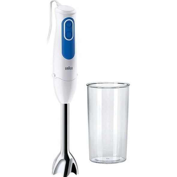 Blender Braun Braun Multiquick 3 MQ 3000 WH Smoothie + Hand Blender (White / Blue)