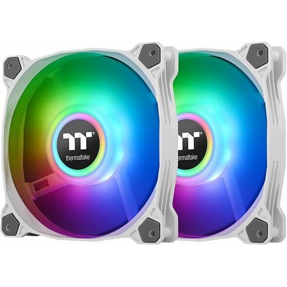 Wentylator Thermaltake Pure Duo 14 ARGB 2-pack Białe (CL-F098-PL14SW-A)