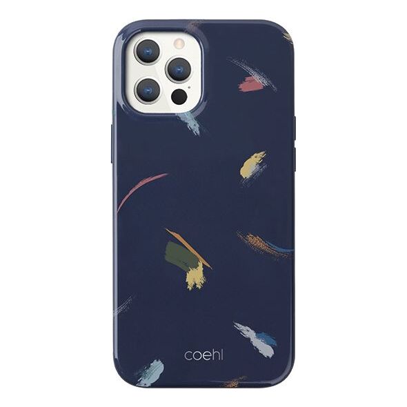 Uniq UNIQ etui Coehl Reverie Apple iPhone 12 Pro Max niebieski/prussian blue