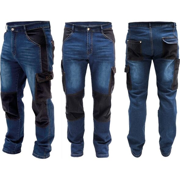 Dedra Spodnie jeans rozm.L, denim 280g/m2
