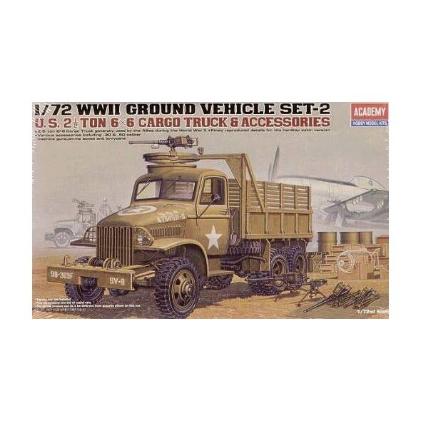 Academy U.S. 2.5 Ton cargo truck (MA-13402)
