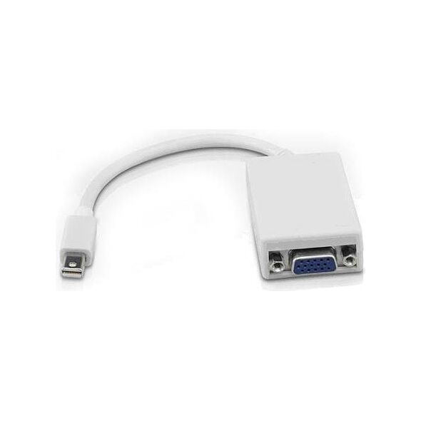 Adapter AV Sharkoon DisplayPort Mini - D-Sub (VGA) biały (4044951017379)