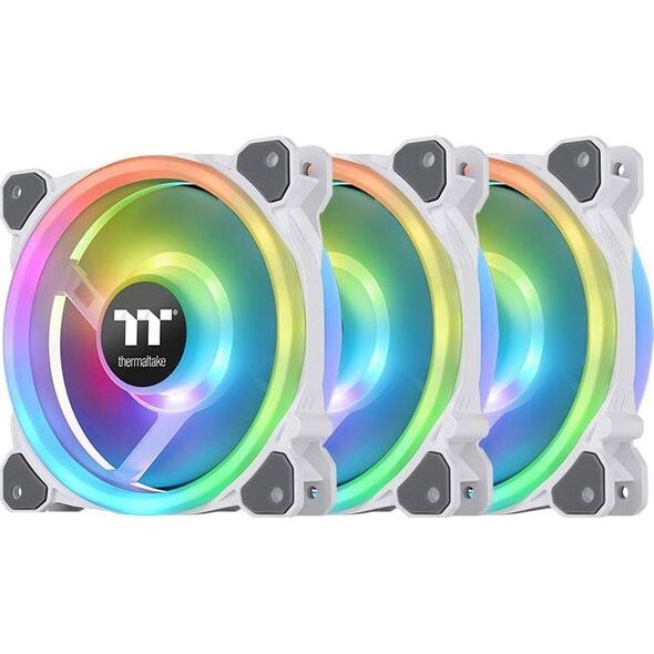 Wentylator Thermaltake Riing Trio 12 RGB 3-pack + Hub (CL-F126-PL12SW-A)