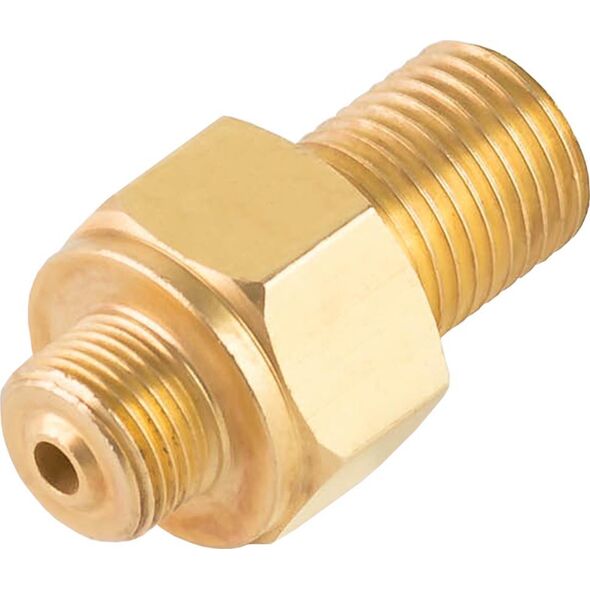Meva Podłączenie redukcja do butli gazowej turystycznej G 3/8" L - 7/16" wąż 1,5m