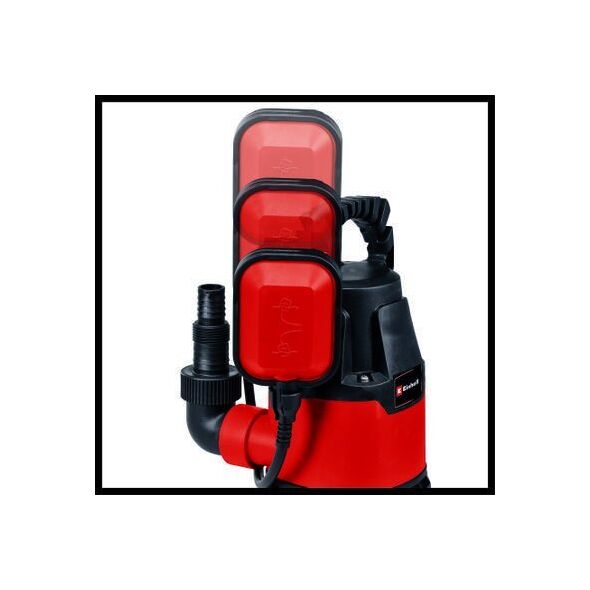 Einhell Einhell clear water pump GC-SP 2275, submersible / pressure pump (red / black, 220 watts)