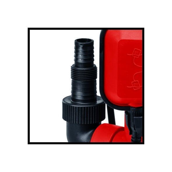 Einhell Einhell clear water pump GC-SP 2275, submersible / pressure pump (red / black, 220 watts)