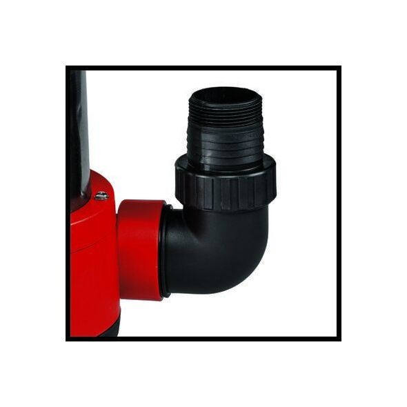 Einhell Einhell dirty water pump GC-DP 9040 N, submersible / pressure pump (red / stainless steel, 900 watts)
