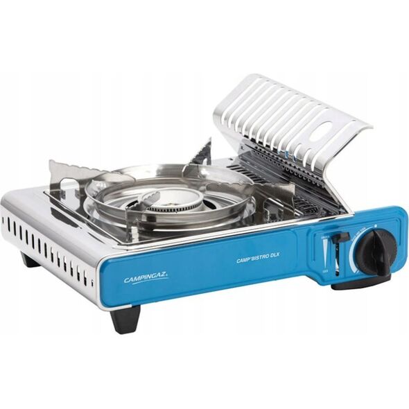 Campingaz Campingaz gas cooker Camp Bistro DLX Stopgaz (silver/blue, 2.2kW single-flame cooker)