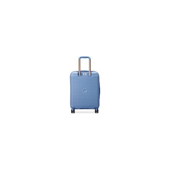 Delsey Delsey Freestyle SLIM Mała twarda walizka kabinowa 55cm niebieska