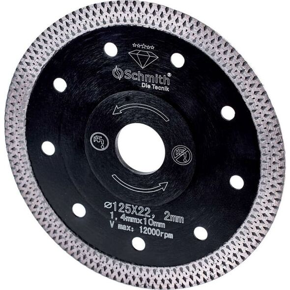 Schmith Tarcza diamentowa Ultra cienka 125x1,4x10x22,2mm