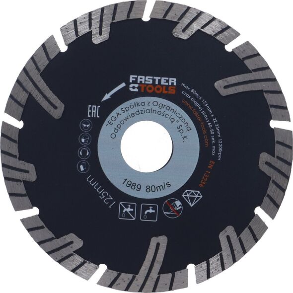 Faster Tools FASTER TOOLS Tarcza diamentowa segmentowa LUX 230 x 3,0 one size