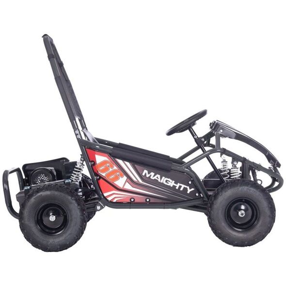 Pojazd Gokart Elektryczny MAIGHTY Czarny EDUKAMP