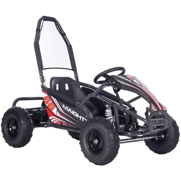 Pojazd Gokart Elektryczny MAIGHTY Czarny EDUKAMP