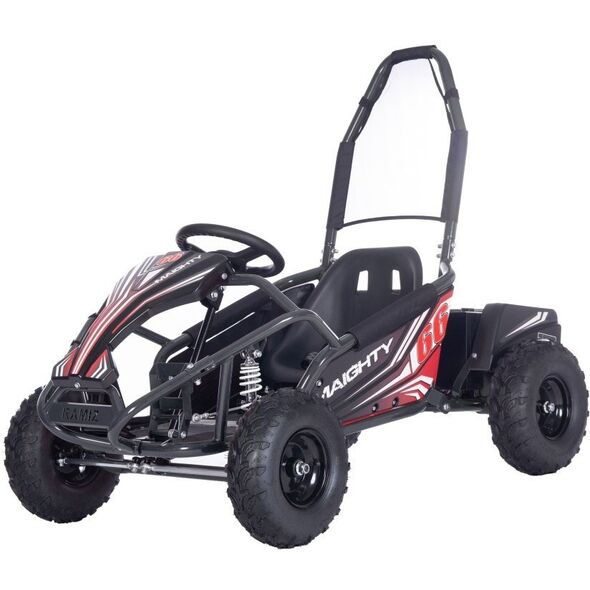 Pojazd Gokart Elektryczny MAIGHTY Czarny EDUKAMP