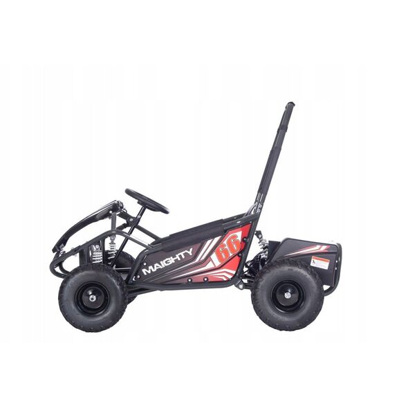Pojazd Gokart Elektryczny MAIGHTY Czarny EDUKAMP