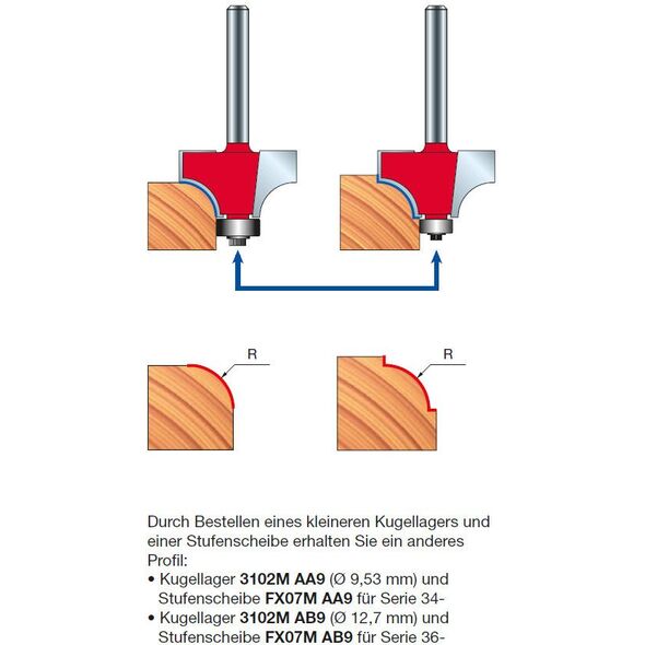 Φρέζα 34-11206P 28,6X55,2X6,0 R8