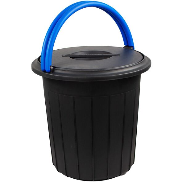 Κάδος απορριμμάτων Ecosolution 25L 37 5x37 5x39cm σκούρο γκρι/μπλε 8009115042747