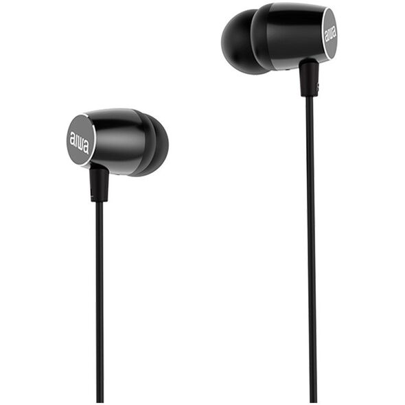 Słuchawki douszne AIWA ESTM-30BK 99dB 16ohm Czarne