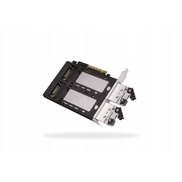 Icy Dock ToughArmor 2x M.2 NVME σε PCIe 4.0 x8 κάρτα διαχωρισμού w/tra