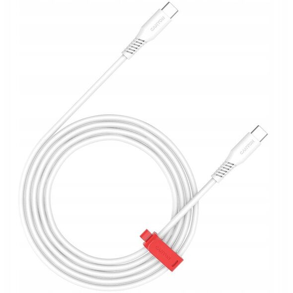 Καλώδιο CANYON CC60SC C-C 60W 1.2m Λευκό