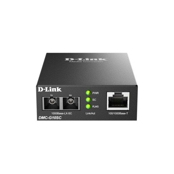 D-LINK DMC-G10SC/E Μετατροπέας Gigabit Ethernet 1000Mbit/s TP (RJ-45) σε 1000Mbit/s LX (SC-Duplex) (10 km)