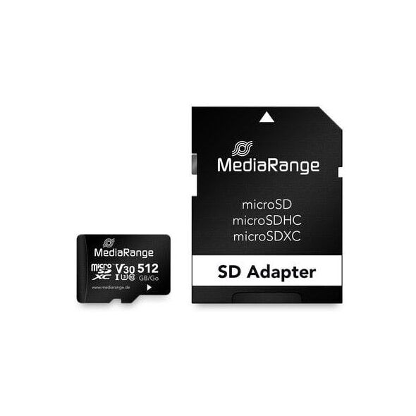MediaRange MR947 pamięć flash 512 GB MicroSDXC UHS-I Klasa 10
