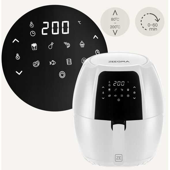 Frytkownica beztłuszczowa Knapper Grand White 6L/7.7L