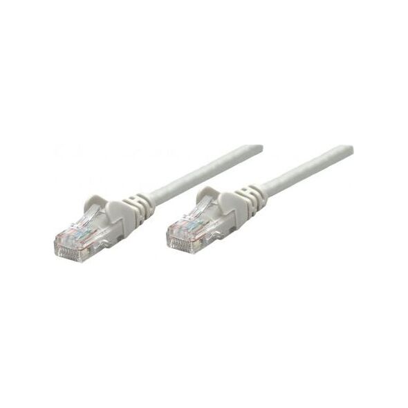 Intellinet Network Solutions Patchcord Cat6, CU, U/UTP, PVC, 0.25m, szary (738095)