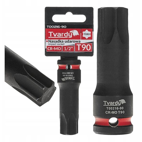 Καρυδάκι κρούσης TORX 1/2" T90 CR-MO (8/80)