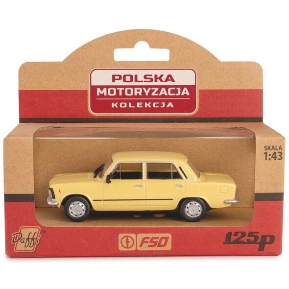 Fiat 125p MR żółty