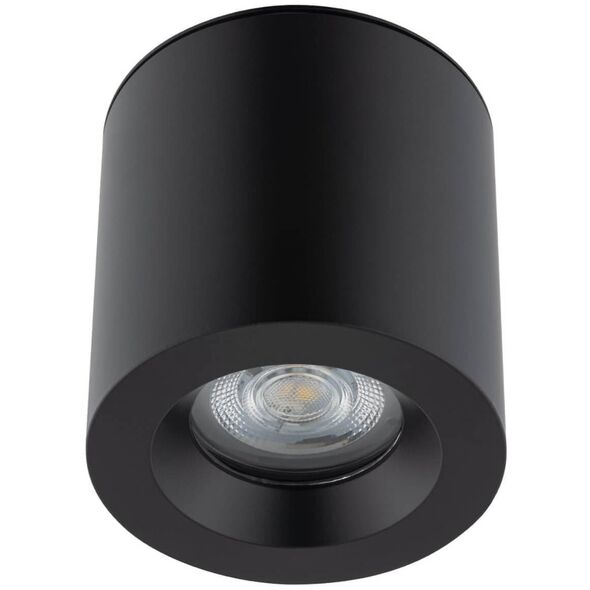 Lampa sufitowa łazienkowa Ceara 10714 IP44 tuba oczko punktowa czarna
