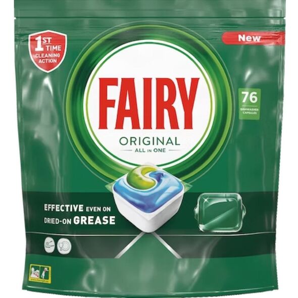 FAIRY Original All-In-One Kapsułki do zmywarki 1 op. - 76 szt.