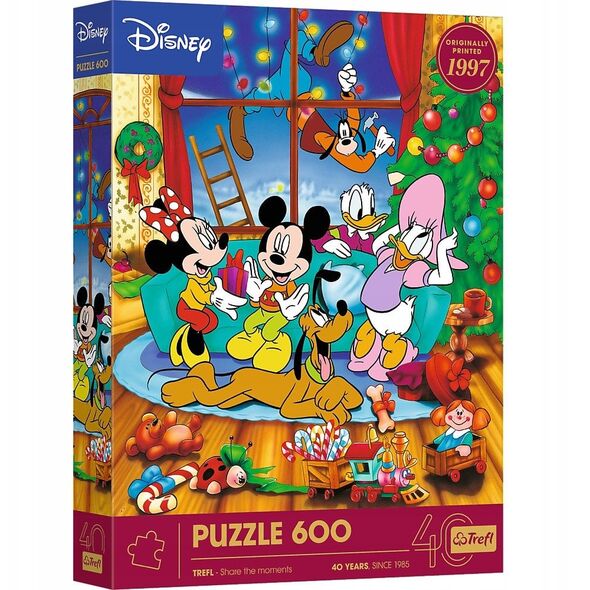 PUZZLE 600EL TREFL MIKI I PRZYJACIELE XMAS P8