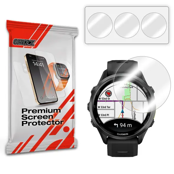 Folia hydrożelowa GrizzGlass Hydrofilm do Garmin Forerunner 970