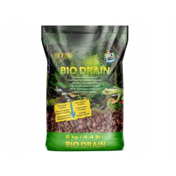 Exo Terra Bio Drain, αποστραγγιστικό υπόστρωμα, για terrarium, 2 kg 12313668 15561231152