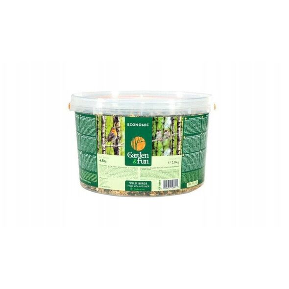 Garden&Fun Food για ελεύθερα πουλιά 4 εποχές - χωρίς ανάπτυξη - χωρίς χάος 2 κιλά 12314381 5904479128607