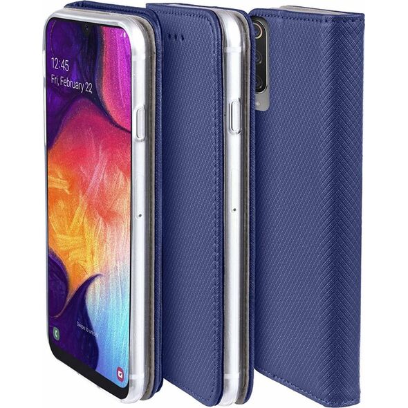 nemo Etui MOTOROLA MOTO G85 5G Portfel z Klapką Flip Magnet granatowe