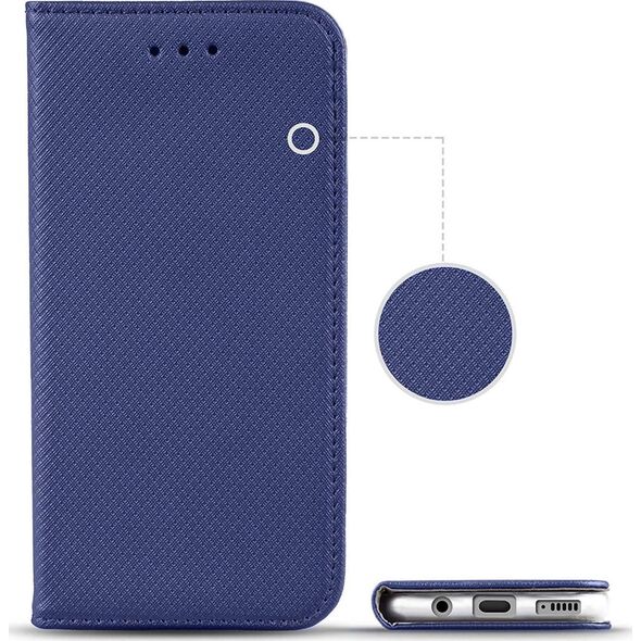nemo Etui MOTOROLA MOTO G85 5G Portfel z Klapką Flip Magnet granatowe