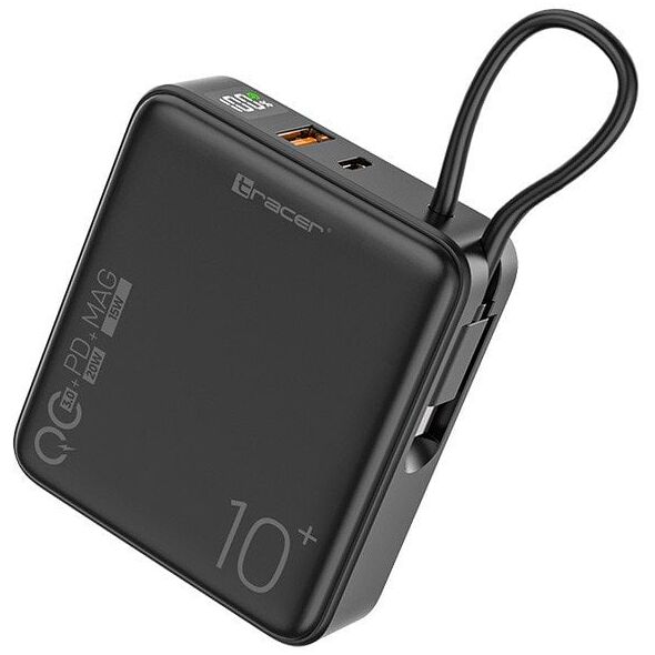 Φορητός φορτιστής TRACER Scout 10000mAh MAG+PD+QC