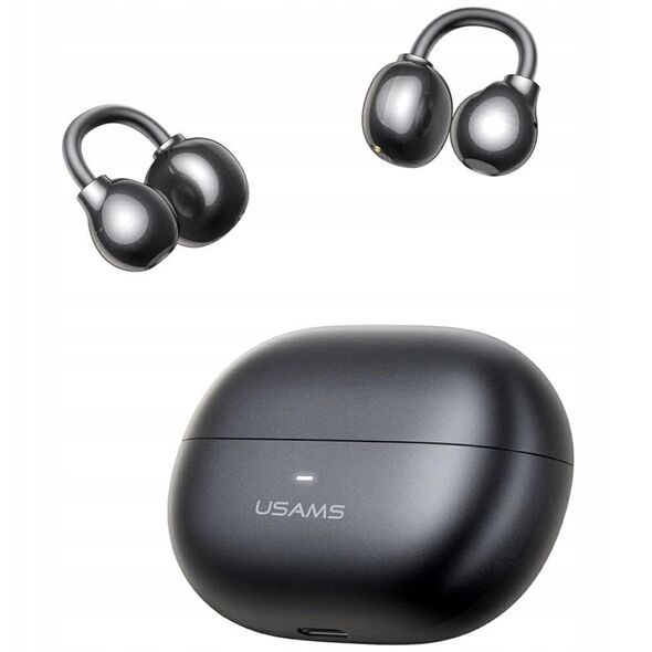 Ακουστικά Bluetooth USAMS Echo R02 Clip-on ασύρματα γκρι