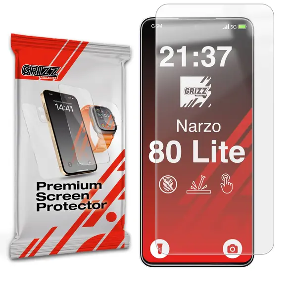 Folia matowa GrizzGlass PaperScreen do Realme Narzo 80 Lite