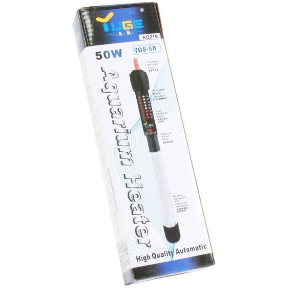 Apte Grzałka do akwarium 50w termostat 230v uniwersalny