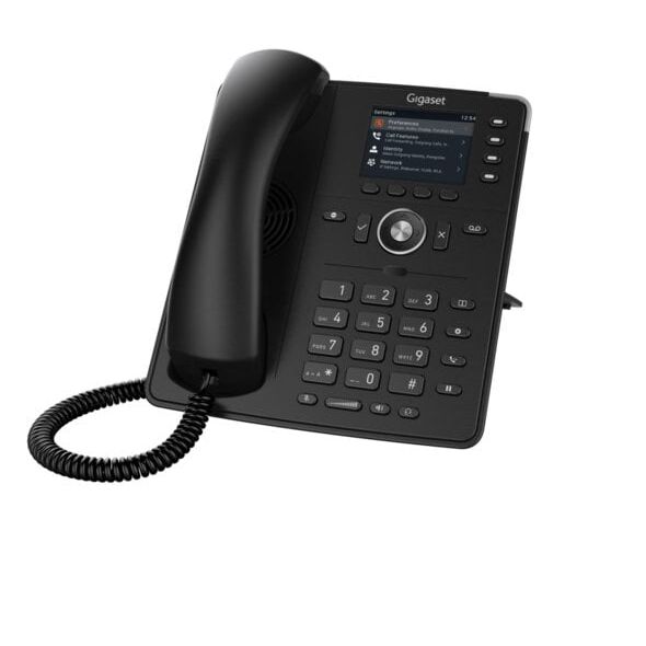 GIGASET P710 IP PRO IP Tischtelefon 7,1 cm 2,8 Zoll TFT-Farbdisplay Freisprechen Kopfh�reranschluss 2x RJ45 inkl. PoE