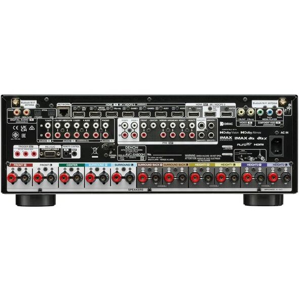 Stiprintuvas Denon AVC-X4800H, juodas