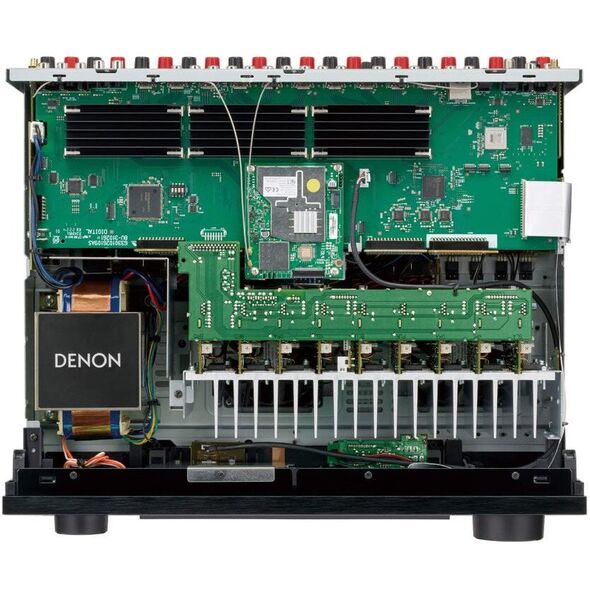 Stiprintuvas Denon AVC-X4800H, juodas